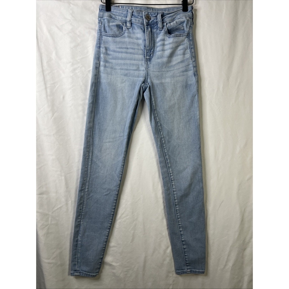 AE 360 Ne(x)t Level Stretch Hi-Rise Jegging women size: 4 Dreamy Indigo